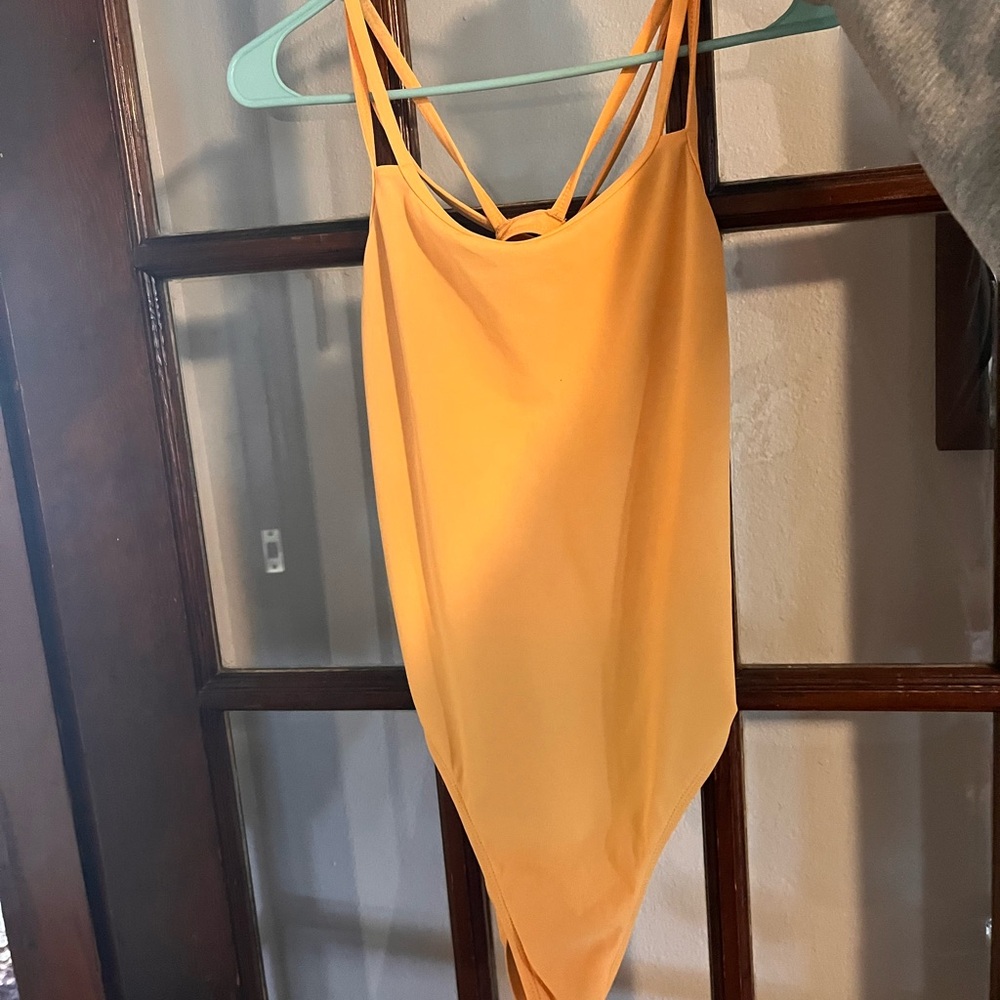 Jolyn Clothing Yellow Murray One Piece Swimsuit